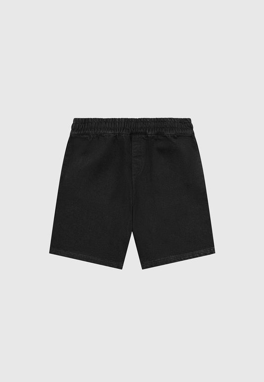 Denim Shorts - Black