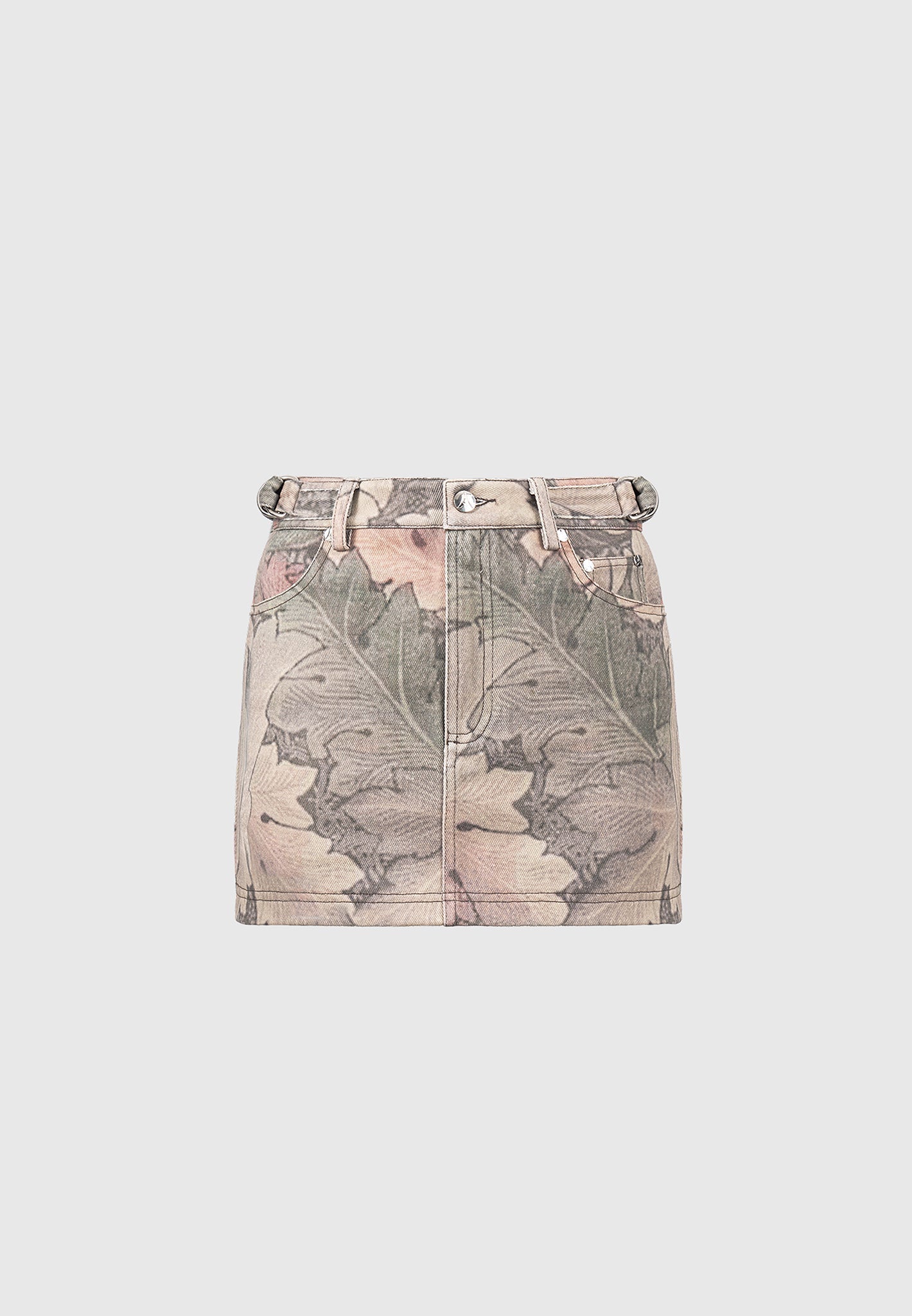 Renaissance Camo Mini Skirt - Multi