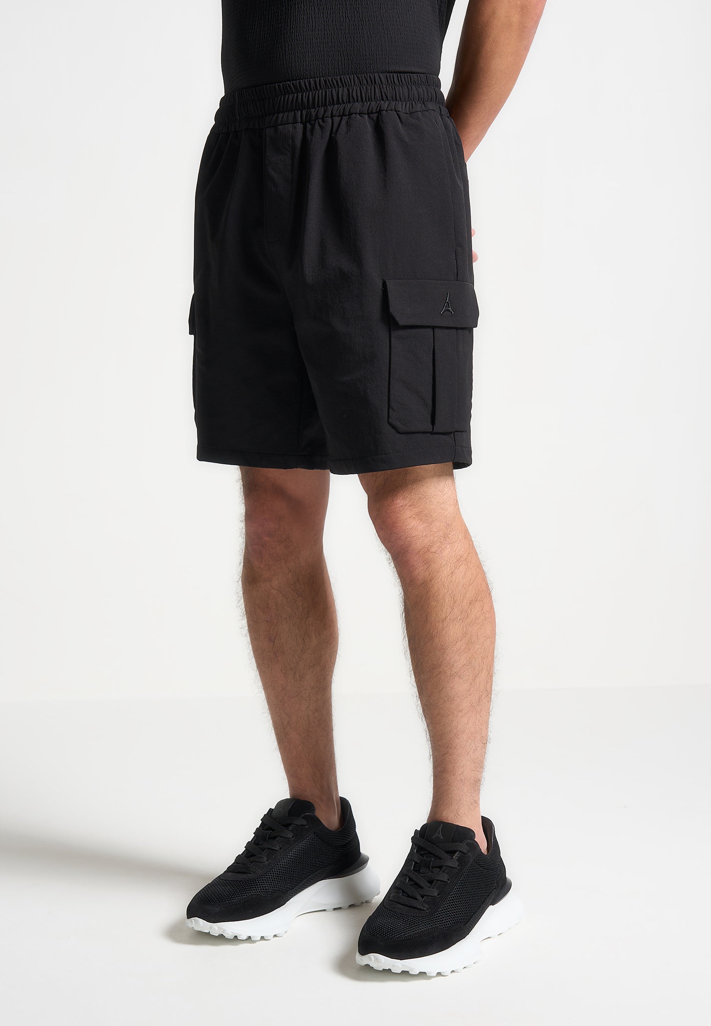 Technical Cargo Shorts - Black